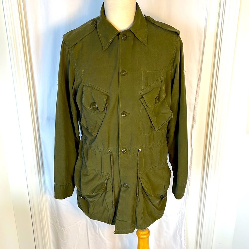 Vintage military spring jacket
